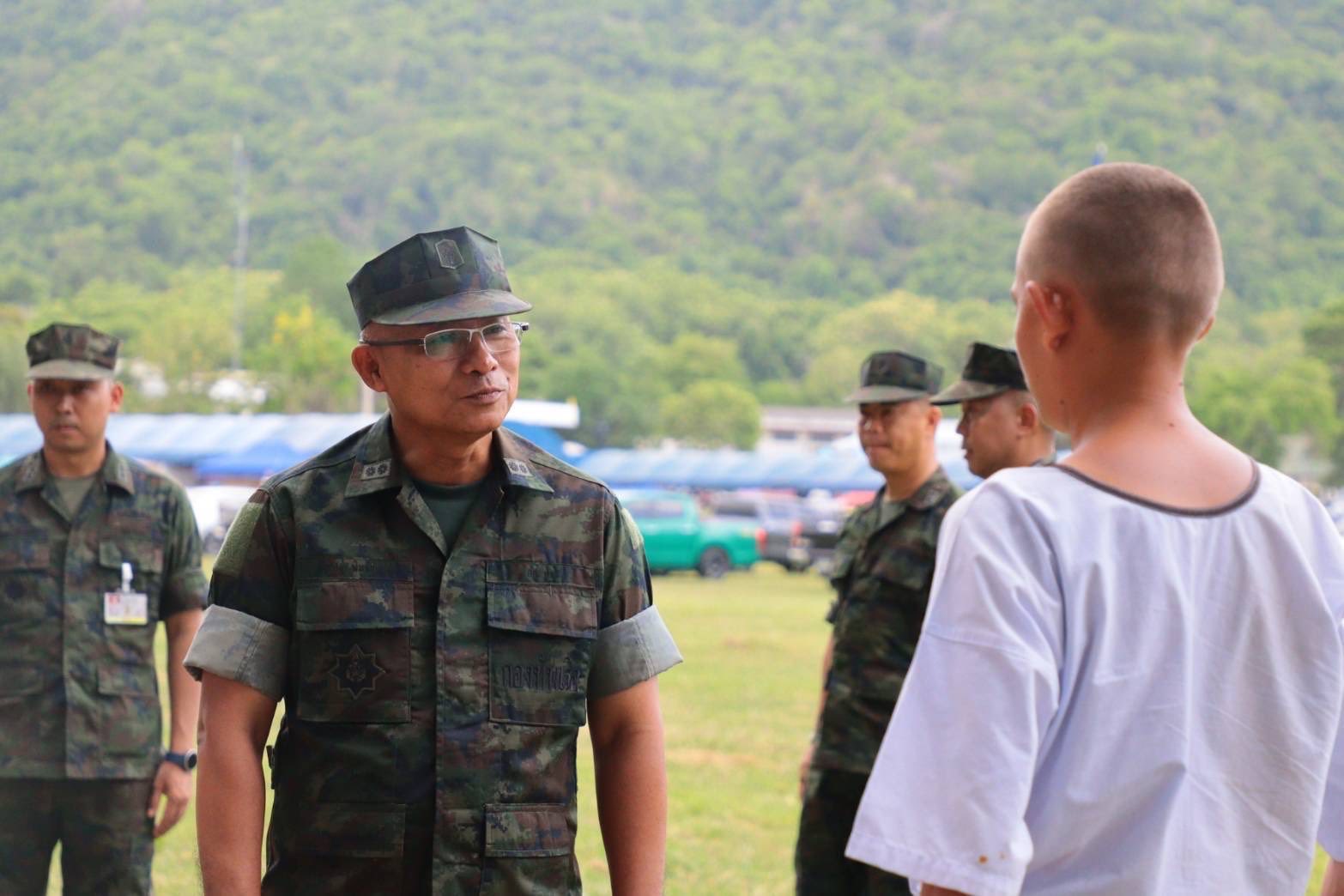 รองเจ้ากรมยุทธศึกษาทหารเรือตรวจเยี่ยม “กิจกรรมวันญาติเยี่ยมทหารใหม่ ผลัดที่ ๑/๖๙”